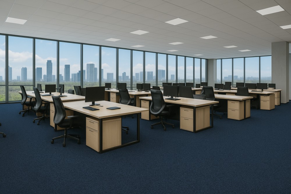 Ковролин Haima «Wilkins» Atom Blue 05 (3,66 м) — купить в Красноярске