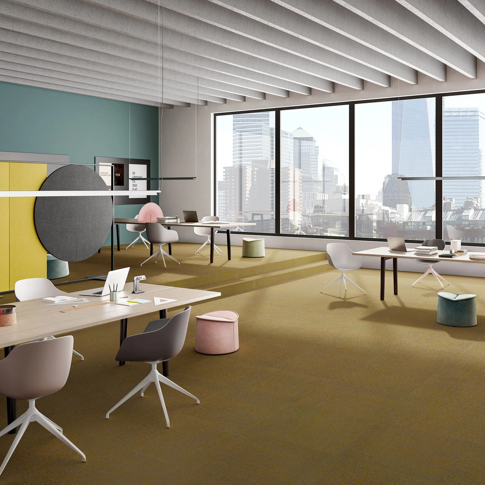 Ковровая плитка Marvel Tile 97 (500*500*6 мм) — купить в Красноярске