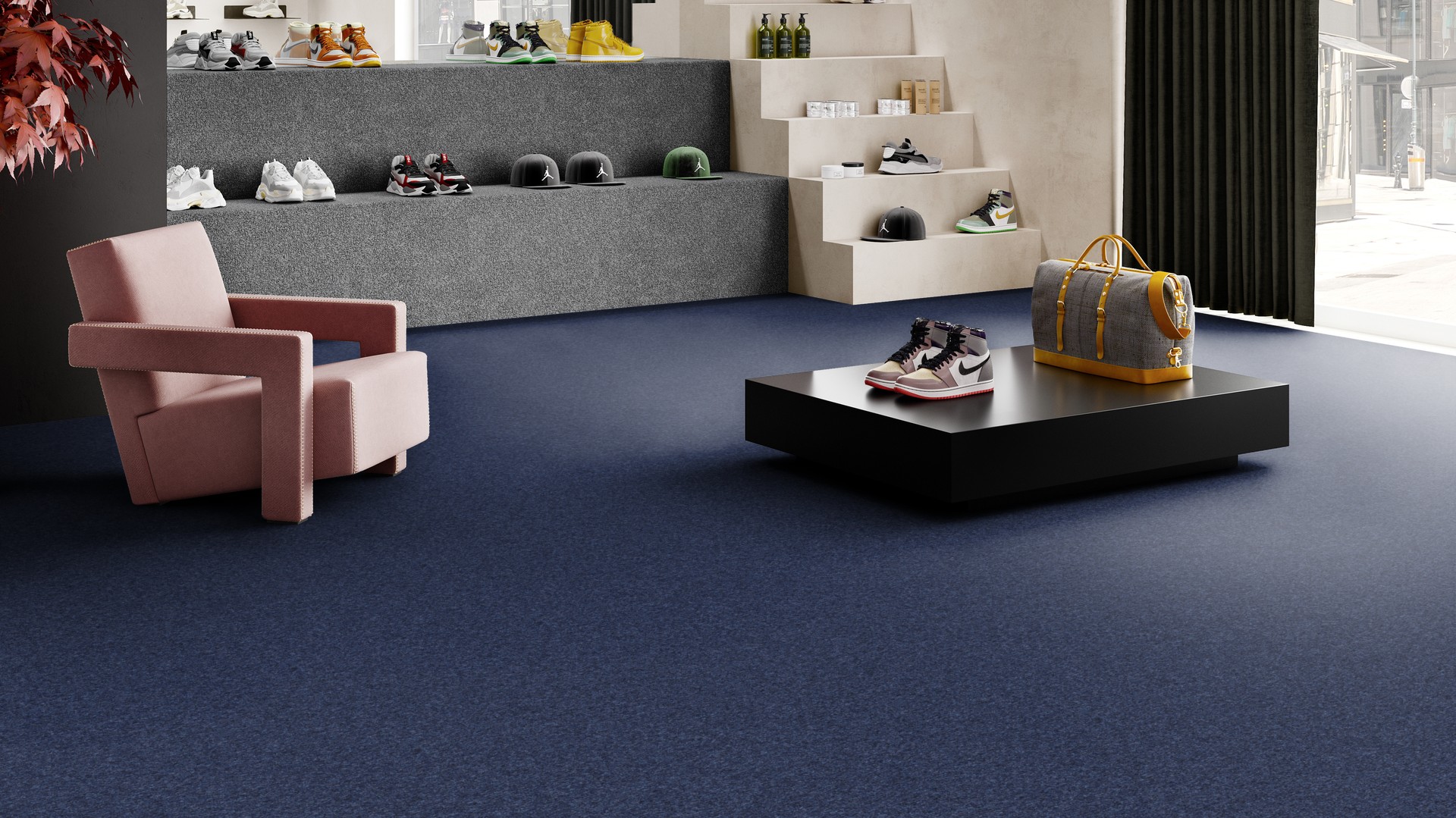 Ковровая плитка Medusa Tile 77 (500*500*5 мм) — купить в Красноярске