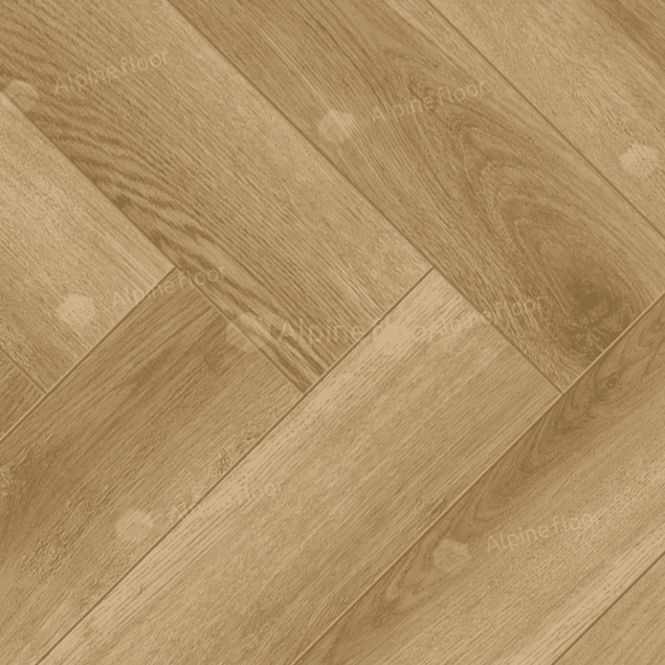 Ламинат "Alpine Floor" Herringbone 12 PRO Дуб Эльзас (606*101*12 мм) — купить в Красноярске