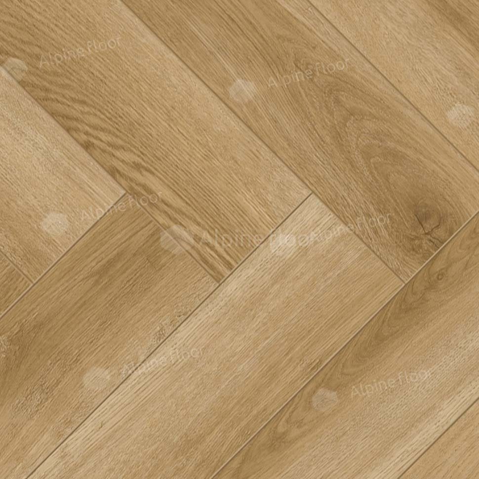 Ламинат "Alpine Floor" Herringbone Дуб Эльзас (606*101*8 мм) — купить в Красноярске