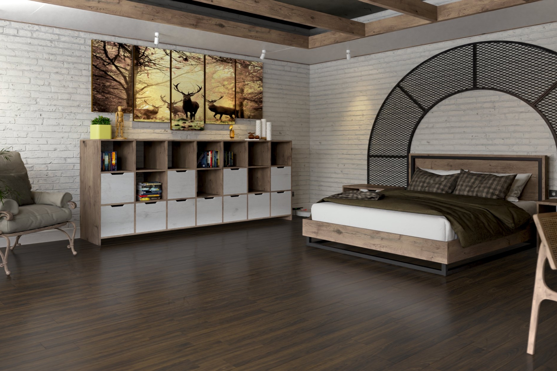 Инженерный паркет «Damy Floor» Шоколадный — купить в Красноярске