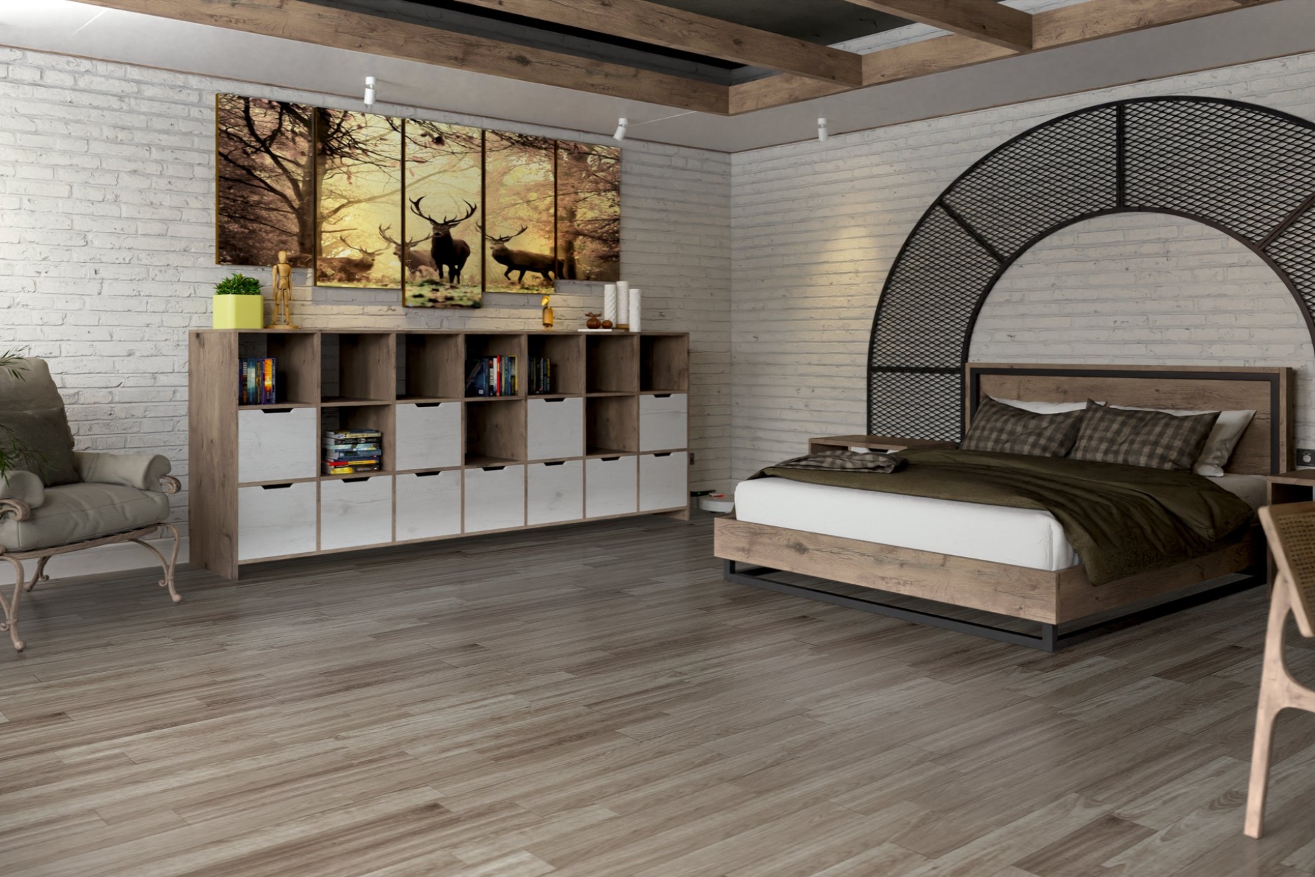 Инженерный паркет «Damy Floor» Скандинавский (укладка палуба) — купить в Красноярске