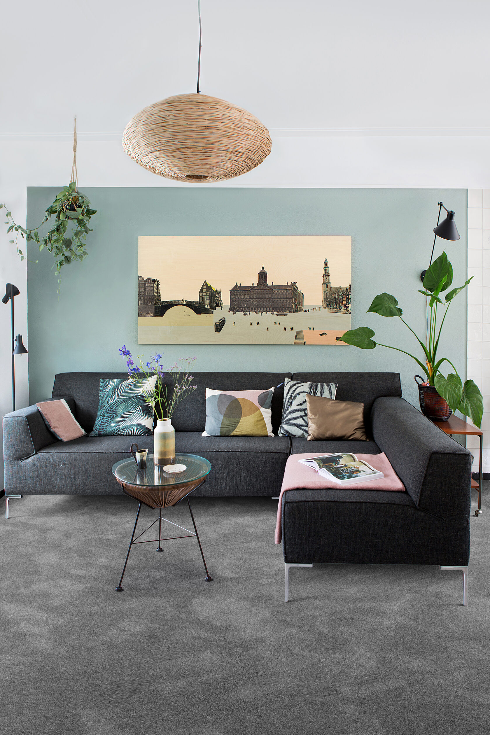 Ковровое покрытие "Bonkeel" Brooklyn Plain 96 (ширина 4м) — купить в Красноярске