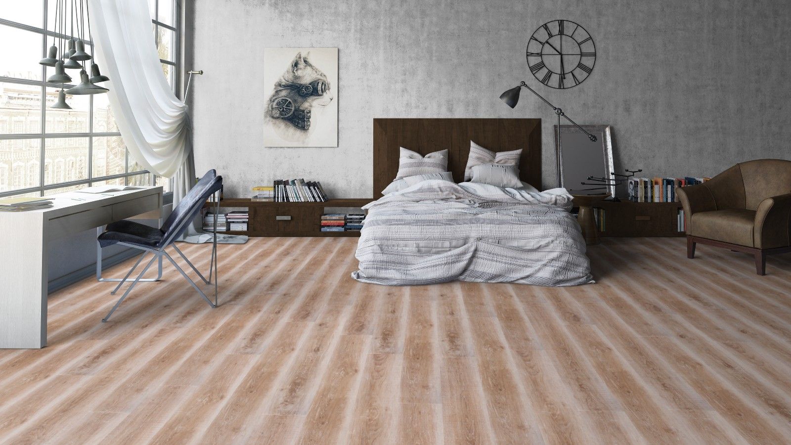 Ламинат "Tarkett" Robinson Дуб небраска (1292*194*8 мм) — купить в Красноярске